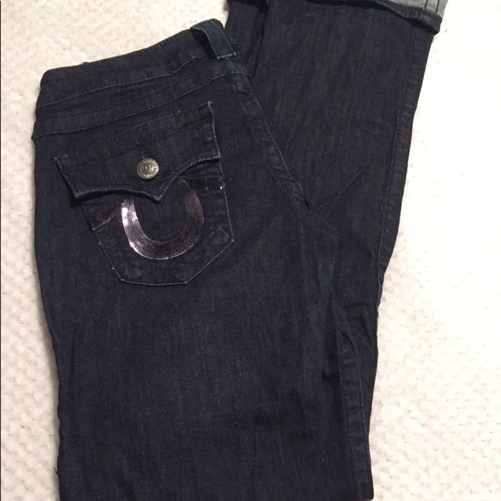 Dark wash True Religion jeans